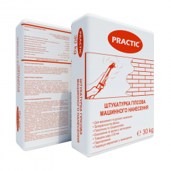 Штукатурка гипсовая машинного нанесения Practic 30 кг 