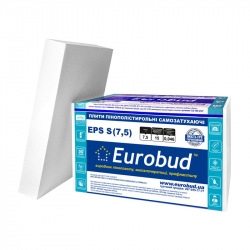 Пінопласт Eurobud EPS S (7,5) 