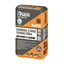 Клейова суміш Поліпласт ПП-019 Flex еластична тиксотропна армована фіброволокном 