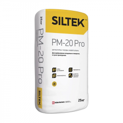 Штукатурка гипсовая Siltek Pro PM-20 универсальная 