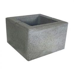 Євроблок Стовпчиковий гладкий 300х300х190 мм в Рівному