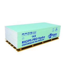 Гипсокартон влагостойкий Rigips Pro Hydro 2600x1200x9,5 мм 