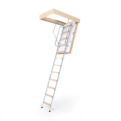 Лестница на чердак Bukwood Double Luxe Metal Standart Івано-Франківськ