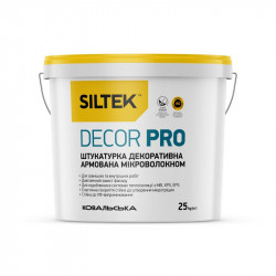 Штукатурка декоративная Siltek Decor Pro армированная микроволокном Рівне