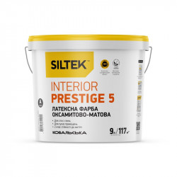 Бархатно-матовая латексная краска Siltek Interior Prestige 5 Рівне