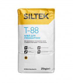 Клей для гипсокартона Siltek T-88 Івано-Франківськ