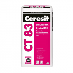 Клей монтажный для пенопласта Ceresit CT 83 STRONG FIX 