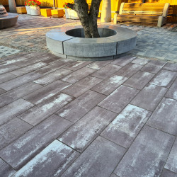 Тротуарная плитка Золотой Мандарин Новолит 800х350 мм в Ковеле