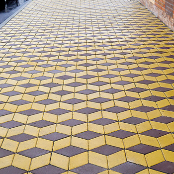 Тротуарная плитка Золотой Мандарин, Ромб в Ровно, фото 6