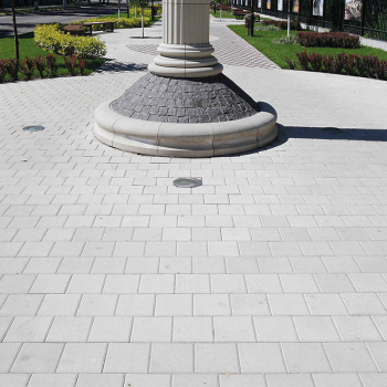 Тротуарная плитка Золотий Мандарин, Квадрат в Ровно, фото 27