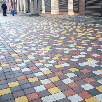 Тротуарная плитка Золотий Мандарин, Квадрат в Ровно, фото 26