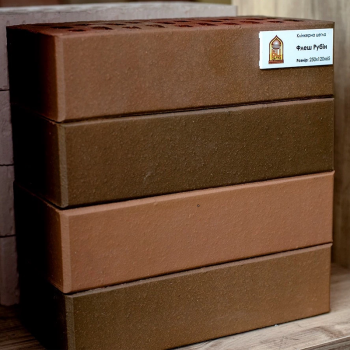 Клинкерный кирпич БЦ Флеш Оникс в Ивано-Франковске, фото 3