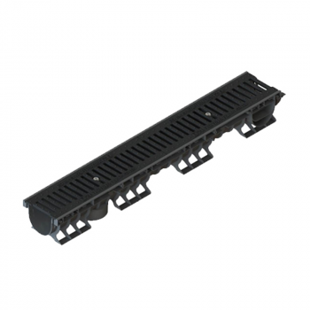 Решітка Base DN100 чавунна щілинна C250 протиковзна в Ковелі, фото 3