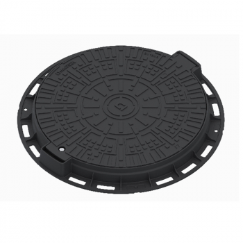 Люк пластиковий круглий легкий в Рівному