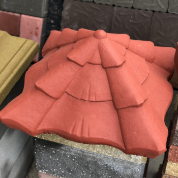 Козырек для забора Черепица литая 450х450 мм в Ровно, фото 8