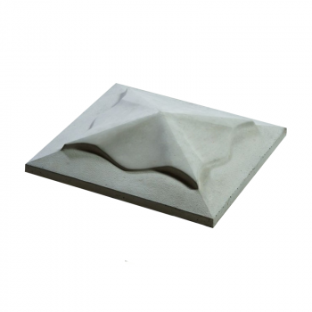 Колпак для забора Медуза высокая 450х450 мм в Луцке, фото 2