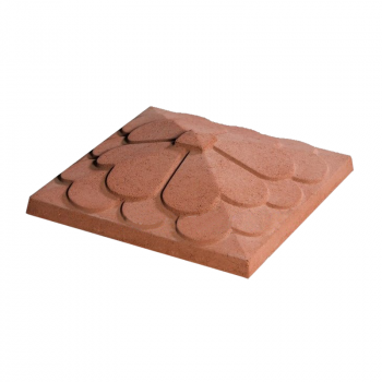 Колпак для забора Черепица 310х310 мм в Ковеле, фото 2