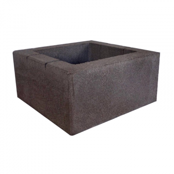 Евроблок Столбиковый гладкий 390х390х190 мм в Ковеле, фото 7