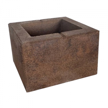 Евроблок Столбиковый гладкий 300х300х190 мм в Ковеле, фото 6