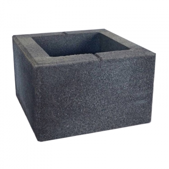 Евроблок Столбиковый гладкий 300х300х190 мм в Ковеле, фото 7