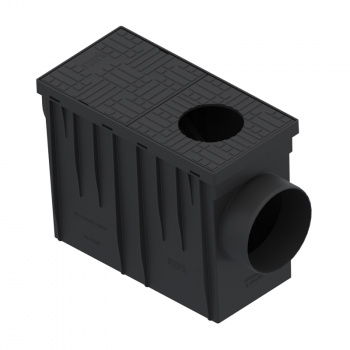 Бокс водосточный пластиковый Easy с горизонтальным отводом в Ивано-Франковске, фото 2