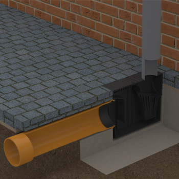 Бокс водосточный пластиковый Easy с горизонтальным отводом в Ивано-Франковске, фото 6