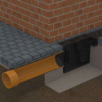 Бокс водосточный пластиковый Easy с горизонтальным отводом в Ивано-Франковске, фото 8