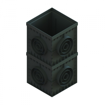 Дождеприемник пластиковый Base 300х300 без дна в Ровно, фото 3