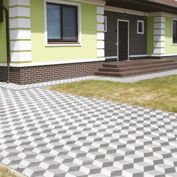 Тротуарная плитка Золотой Мандарин, Ромб в Ровно, фото 9