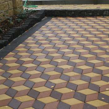 Тротуарная плитка Золотой Мандарин, Ромб в Ровно, фото 15