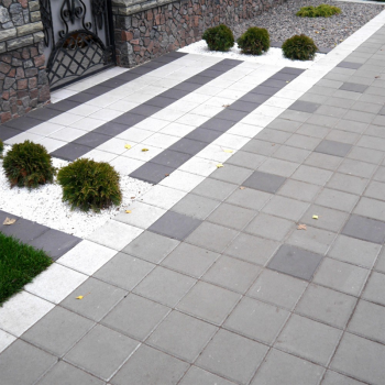 Тротуарная плитка Золотий Мандарин, Квадрат в Ровно, фото 6