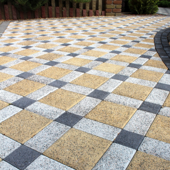 Тротуарная плитка Золотий Мандарин, Квадрат в Ровно, фото 32