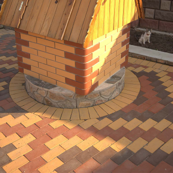 Клинкерная брусчатка Керамейя Оникс 200х100х45 мм в Ровно, фото 24