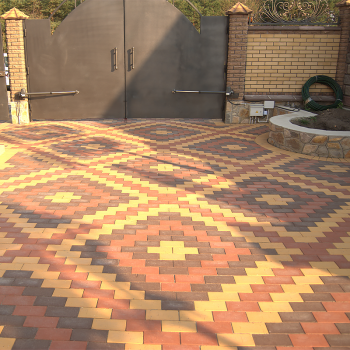 Клинкерная брусчатка Керамейя Оникс 200х100х52 мм в Ровно, фото 14