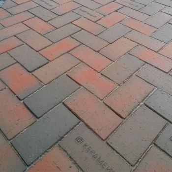 Клинкерная брусчатка Керамейя Магма Гранит 200х100х45 мм в Ровно, фото 5
