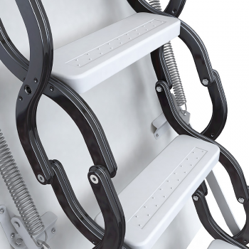 Розсувні металеві сходи на горище Bukwood Steel Clips в Івано-Франківську, фото 3