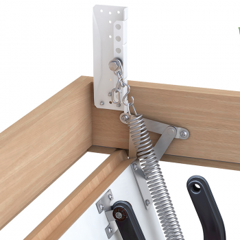 Розсувні металеві сходи на горище Bukwood Steel Clips в Івано-Франківську, фото 6