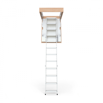 Складні металеві сходи на горище Bukwood Steel Step в Івано-Франківську, фото 8