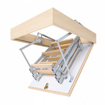 Лестница на чердак Bukwood Compact Metal Mini в Ровно, фото 4