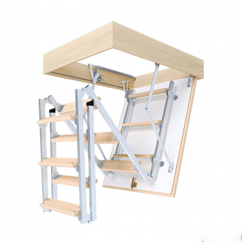 Лестница на чердак Bukwood Eco+ Metal Mini в Ровно, фото 2