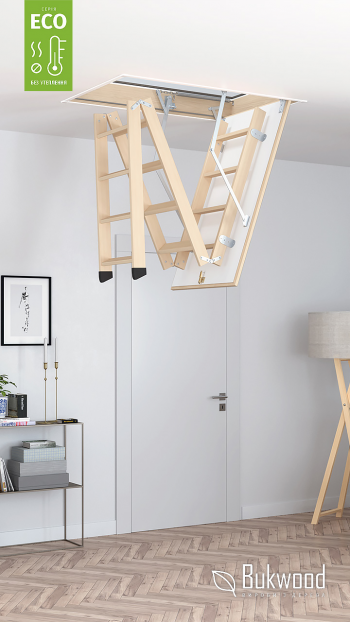 Лестница на чердак Bukwood Eco Standart в Ровно, фото 10