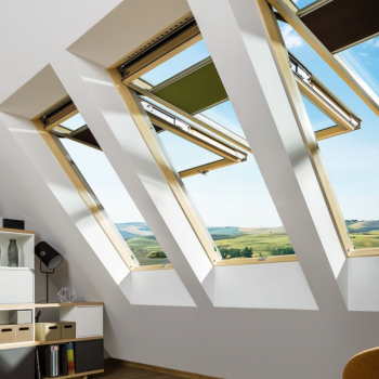 Мансардное окно Fakro Lux FPP-V U3 PreSelect MAX в Ковеле, фото 8