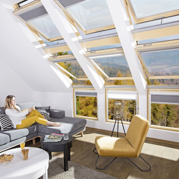 Мансардное окно Fakro Lux FTP-V U3 Z-Wave с электроуправлением в Ковеле, фото 13