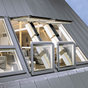 Окно-балкон Fakro Lux FGH-V P2 Galeria в Ивано-Франковске, фото 3