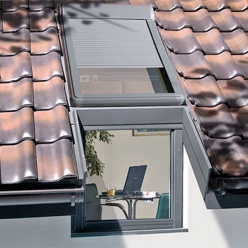 Карнизное окно Fakro Profi BXP P2 в Луцке, фото 2