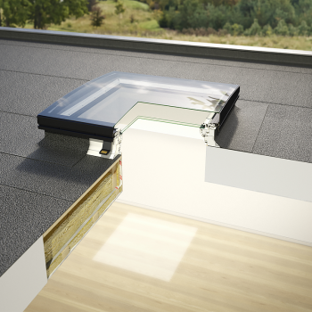 Зенітне вікно Velux CFU 0025Q+ISU 2093 для пласкої покрівлі, глухе в Рівному, фото 7