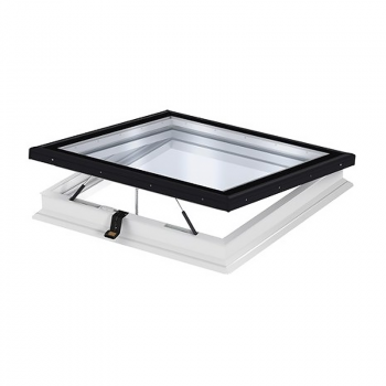 Зенітне вікно Velux CVU 0225QA+ISU 2093 для пласкої покрівлі з дистанційним керуванням