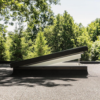 Зенитное окно Velux CVU 0225QA+ISU 2093 для плоской кровли с дистанционным управлением в Ковеле, фото 7