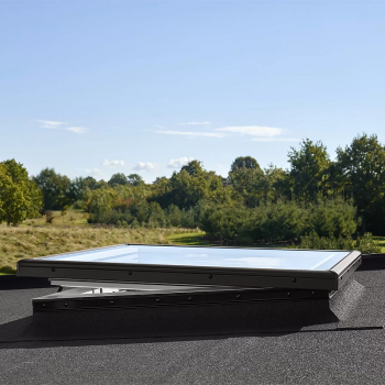 Зенитное окно Velux CVU 0225QA+ISU 2093 для плоской кровли с дистанционным управлением в Ковеле, фото 4