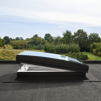 Зенитное окно Velux CVU 0225QA+ISU 1093 для плоской кровли с дистанционным управлением в Луцке, фото 2